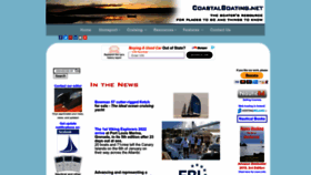 What Coastalboating.net website looked like in 2022 (1 year ago)