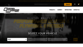 What Clutchmasters.com website looked like in 2022 (1 year ago)