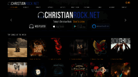 What Christianrock.net website looked like in 2022 (1 year ago)