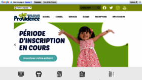 What Cscprovidence.ca website looked like in 2022 (2 years ago)