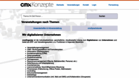 What Cmxkonzepte.de website looked like in 2022 (4 years ago)