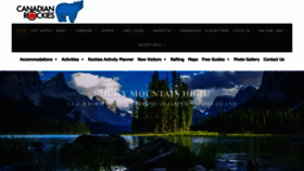 What Canadianrockies.net website looked like in 2022 (1 year ago)