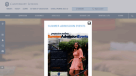 What Cbury.org website looked like in 2022 (2 years ago)