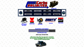 What Carburetion.com website looked like in 2022 (1 year ago)