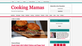 What Cookingmamas.com website looked like in 2022 (1 year ago)