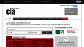 What Careersinaudit.com website looked like in 2022 (1 year ago)