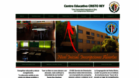 What Cristoreysvd.edu.ar website looked like in 2022 (1 year ago)