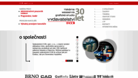 What Ccb.cz website looked like in 2022 (1 year ago)