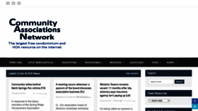 What Communityassociations.net website looked like in 2022 (1 year ago)