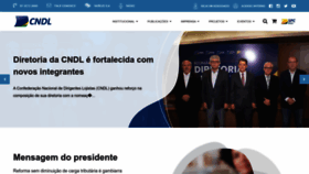 What Cndl.org.br website looked like in 2022 (1 year ago)