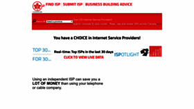 What Canadianisp.ca website looked like in 2022 (1 year ago)