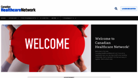 What Canadianhealthcarenetwork.ca website looked like in 2022 (1 year ago)