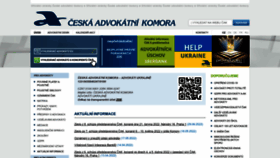 What Cak.cz website looked like in 2022 (1 year ago)