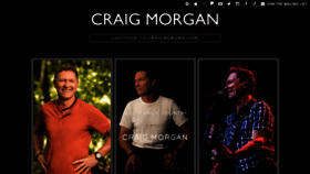 What Craigmorgan.com website looked like in 2022 (1 year ago)