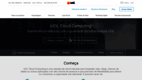 What Clouduol.com.br website looked like in 2022 (1 year ago)