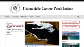 What Camerepenali.it website looked like in 2022 (1 year ago)
