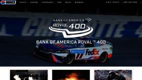 What Charlottemotorspeedway.com website looked like in 2022 (1 year ago)