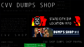 What Cvv-dumps-shop.com website looked like in 2022 (1 year ago)