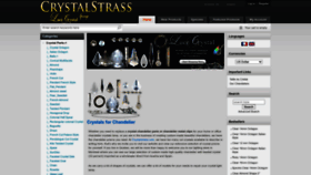 What Crystalstrass.com website looked like in 2022 (1 year ago)
