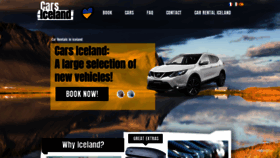 What Carsiceland.com website looked like in 2022 (1 year ago)