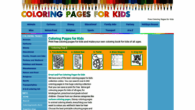 What Coloring-pages-kids.com website looked like in 2022 (1 year ago)