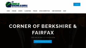 What Cornerofberkshireandfairfax.ca website looked like in 2022 (1 year ago)