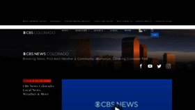 What Cbs4denver.com website looked like in 2022 (1 year ago)