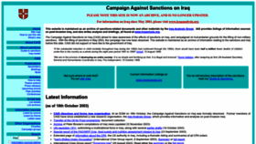 What Casi.org.uk website looked like in 2022 (1 year ago)