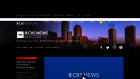 What Cbs4boston.com website looked like in 2022 (1 year ago)