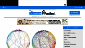 What Cgsentinel.com website looked like in 2022 (1 year ago)