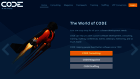 What Codemag.com website looked like in 2022 (1 year ago)