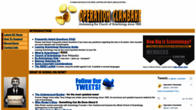 What Clambake.org website looked like in 2022 (1 year ago)