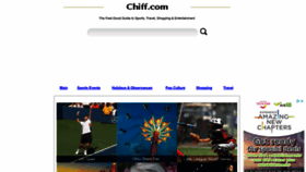 What Chiff.com website looked like in 2022 (1 year ago)
