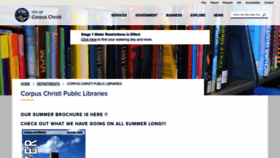 What Cclibraries.com website looked like in 2022 (1 year ago)