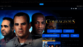 What Courageousthemovie.com website looked like in 2022 (1 year ago)
