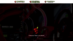 What Cinergy.com website looked like in 2022 (1 year ago)