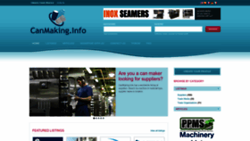 What Canmaking.info website looked like in 2022 (1 year ago)