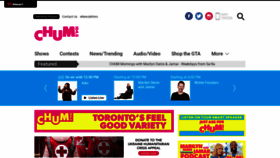 What Chumfm.com website looked like in 2022 (1 year ago)