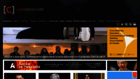 What Codalario.com website looked like in 2022 (1 year ago)