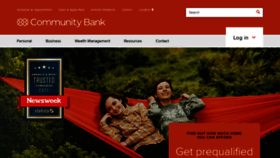 What Communitybankna.com website looked like in 2022 (1 year ago)