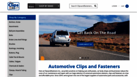What Clipsandfasteners.com website looked like in 2022 (2 years ago)