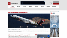 What Ch-aviation.ch website looked like in 2022 (1 year ago)