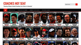 What Coacheshotseat.com website looked like in 2022 (1 year ago)