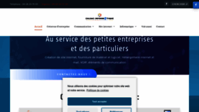 What Calsac.fr website looked like in 2022 (1 year ago)