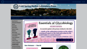 What Cshlpress.com website looked like in 2022 (1 year ago)