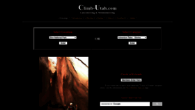 What Climb-utah.com website looked like in 2022 (1 year ago)