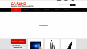 What Caisung.com website looked like in 2022 (1 year ago)