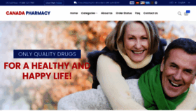 What Canadianpharmacylist.com website looked like in 2022 (1 year ago)