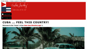 What Cuba-junky.com website looked like in 2022 (1 year ago)