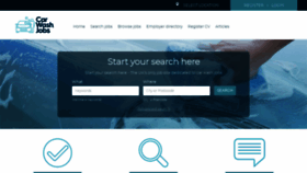 What Carwashjobs.co.uk website looked like in 2022 (1 year ago)